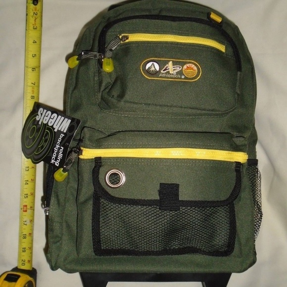 Vintage Roller Wheel Backpack main image 4